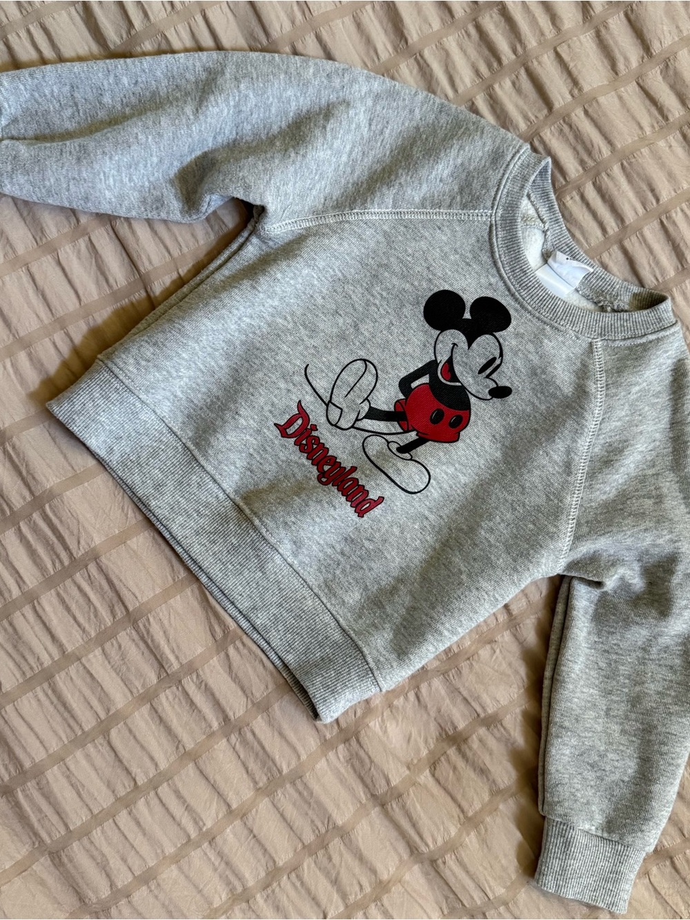 Kids’ Disneyland Mickey Mouse Crewneck Sweatshirt